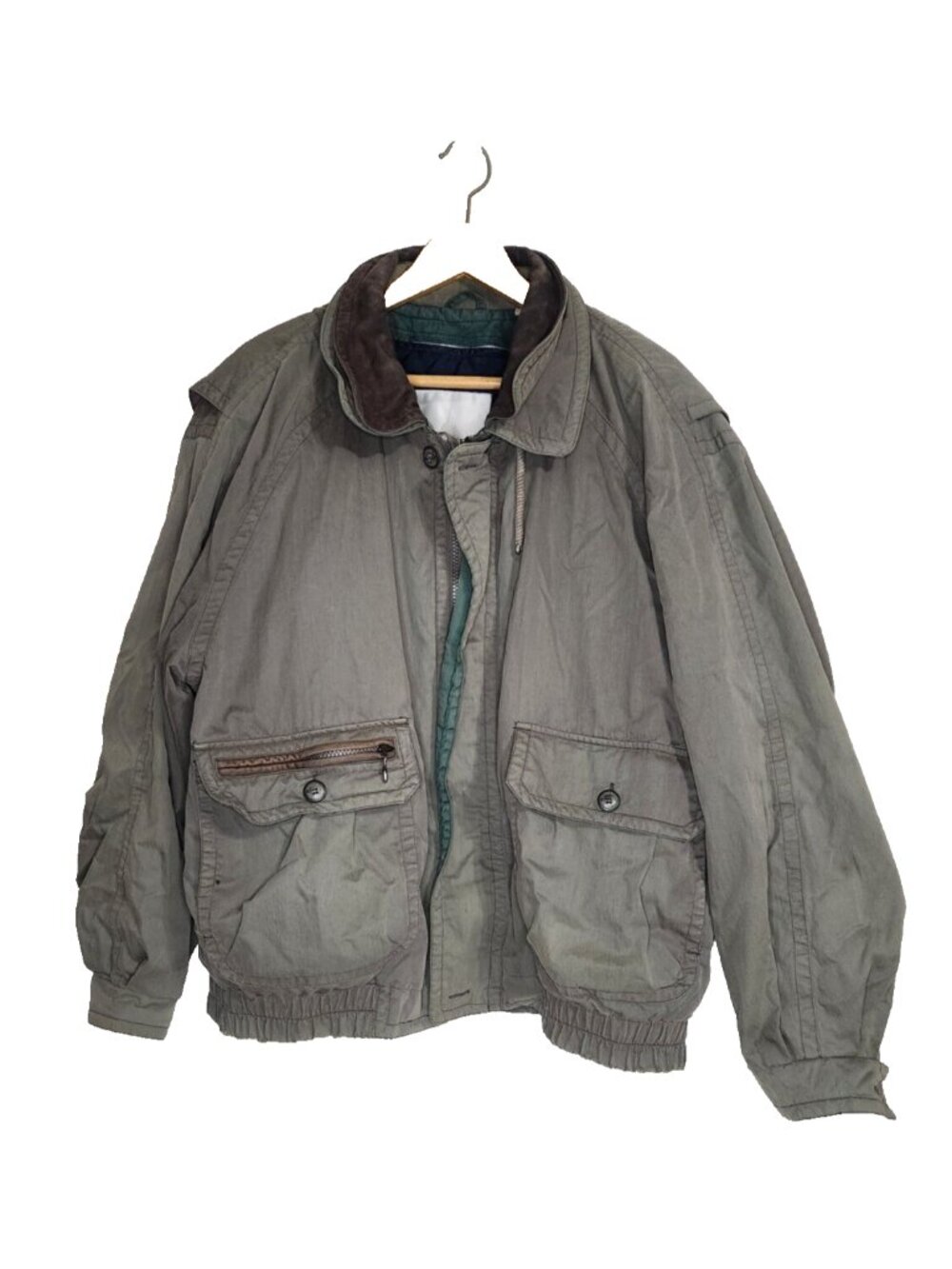 London Fog Women’s XL Barn Chore Jacket Zip-Out Liner